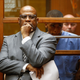 Chris Darden in court in Los Angeles April 4, 2019, for his client Eric Holder, accused killer of Nipsey Hussle